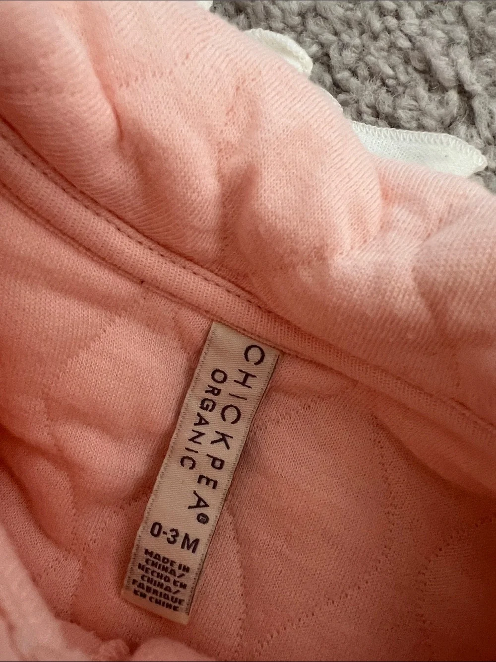 Pink baby girl jacket